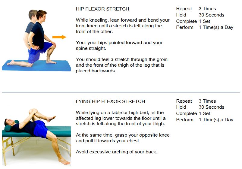 Hip Flexor Stretches - Active Chiropractic