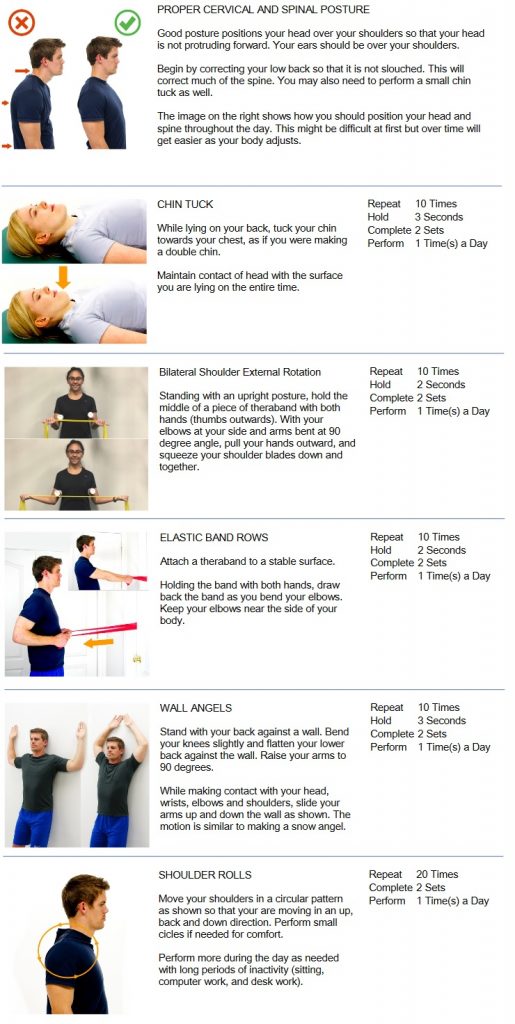 Text Neck Exercises - Active Chiropractic